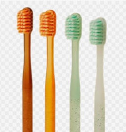 Median Green Propolis Gum Care Toothbrush - Набор зубных щеток от кариеса с прополисом 5шт (цвет ассорти)
