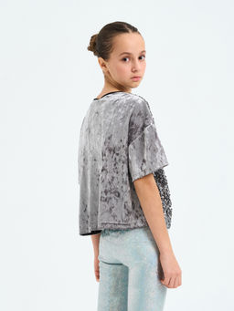 Блузка серый 254261920 - Nota bene фото 4