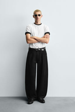 JEANS BALLOON FIT / Negro