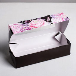 Цена за 5 шт. Кондитерская упаковка, коробка с ламинацией «With Love», 17 х 7 х 4 см