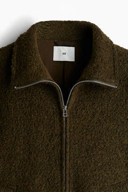 Chaqueta boucle de mezcla de lana Regular Fit - H&m фото 6