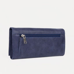 Кошелёк на кнопке, цвет синий - Simaland фото 2