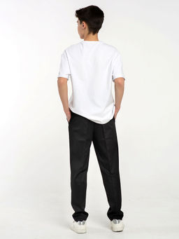 Черные школьные брюки для мальчика Mooriposh, модель 0914 фото 5