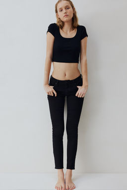 Skinny Regular Ankle Jeans - H&m фото 2