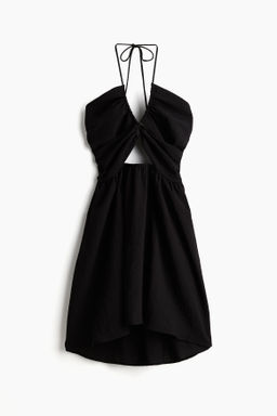 Vestido cut-out con vuelo