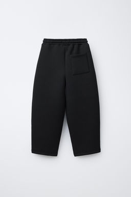 PANTAL?N STRAIGHT FIT EFECTO NEOPRENO / Negro - Zara фото 7