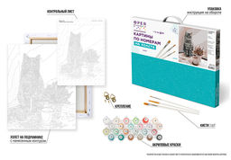 ФРЕЯ PNB/PL-168 Набор для раскрашивания по номерам 50 х 40 см С добрым утром  фото 7