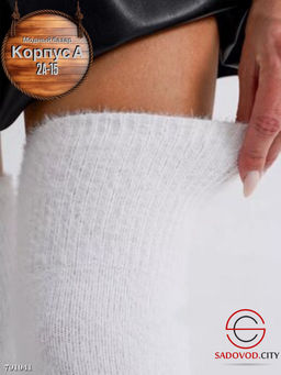 Чулки гольфы норка шерсть - Bruno фото 5