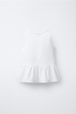 CONTRAST T-SHIRT WITH BOWS - Zara фото 2