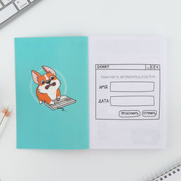 Дневник творческого человека А5, 120 л. Корги - Artfox фото 5