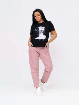 Костюм женский, цвет розовый