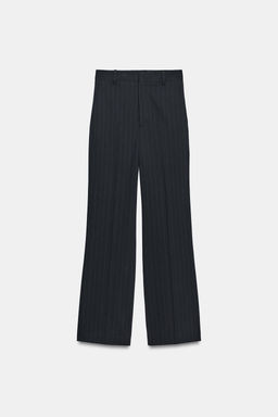 PANTAL?N WIDE LEG TIRO ALTO ZW COLLECTION / rayas - Zara фото 5