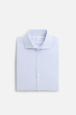 SLIM FIT STRIPED SHIRT - Zara фото 9