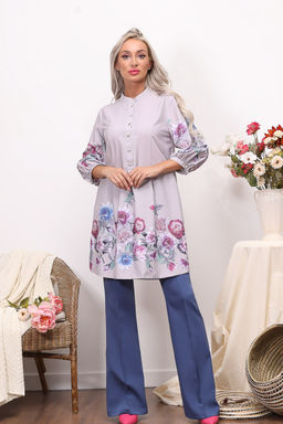 Рубашка М4-4145 - Wisell фото 7