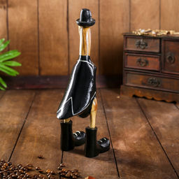 Сувенир «Утка во фраке», 13×9×29 см, дерево