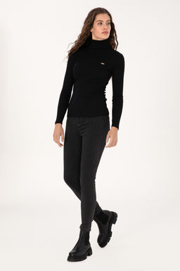Kad_n Siyah Sweatshirt Sepette S_rpriz _ndirim - U.s. polo assn фото 4