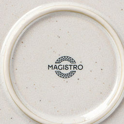 Подстановочная тарелка Magistro Urban, d=27.5 см, фарфор, белая  фото 7