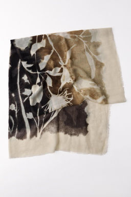 FLORAL PRINT SCARF - Zara фото 4