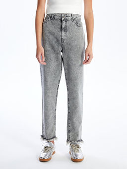 Mom Fit Kad?n Jean Pantolon