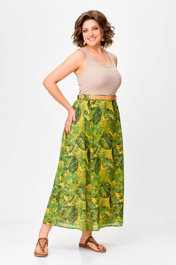 Блуза Swallow 803.2 черный+серебряный узор фото 186