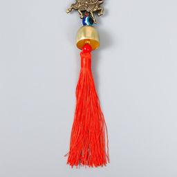 Цена за 10 шт. Колокольчик металл Цилинь (Кирин) 1 колокол 18х4,5х3 см - Simaland фото 3