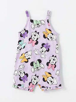 Kare Yaka Ask?l? Minnie Mouse Bask?l? K?z Bebek Tulum - Waikiki фото 2