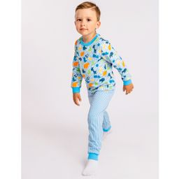 Пижама футер 2х нитка начёс 1087300102 - Юлла фото 4