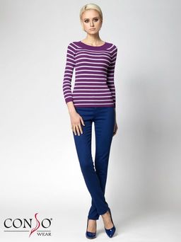 Conso/KWJS180722 - grappa/lilac Джемпер женский