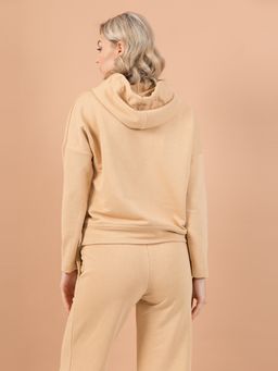 Джемпер из футера с капюшоном - Stilla фото 13