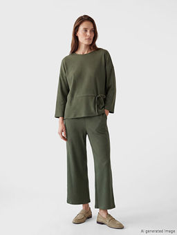 Брюки Loose Fit женские в полоску