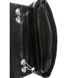 Сумка женская искусственная кожа RSR-1032, 1отдел, плечевой ремень (цепочка), черный SALE 258023 - Adelia фото 3