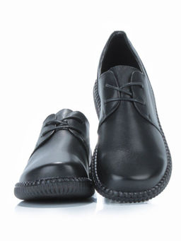 03-5330-1 BLACK Полуботинки женские (натуральная кожа) - No name фото 13