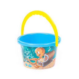 Ведро среднее с наклейкой - Полесье фото 6