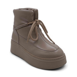 Ботинки на меху D320-6 серые