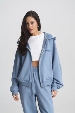 Худи ZIP Blue