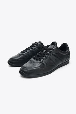 LEATHER TRAINERS - Zara фото 4