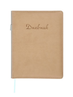 Дневник школьный 1-11 класс, лассе, обложка искуственная кожа коричневая, резинка для ручки   109690