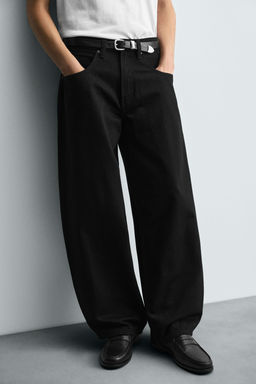 JEANS BALLOON FIT / Negro - Zara фото 5