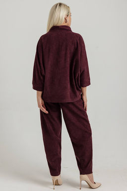 Блузка женская 4497/06/Брусничный - Rise фото 4