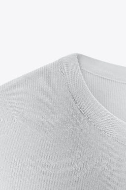 OVERSIZE PLAIN KNIT TOP - Zara фото 9