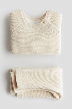Conjunto de 2 piezas en mezcla de lana merino - H&m фото 3