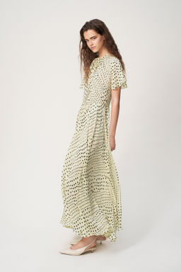 VESTIDO LUNARES - THE ITEM ZARA WOMAN / Vainilla  фото 5
