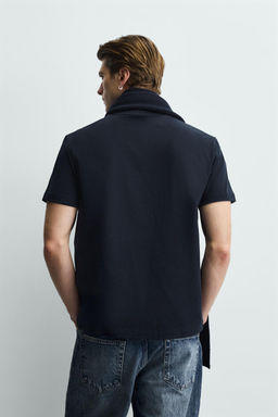 CAMISETA MEDIUM WEIGHT B?SICA / Marino - Zara фото 3