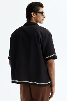 Camisa resort estampada Relaxed Fit - H&m фото 6
