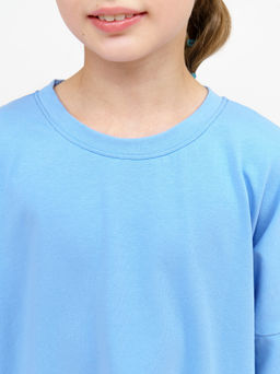 949Д Костюм с леггинсами "Голубой"