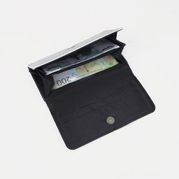 Кошелёк на магните, цвет серый - Simaland фото 5