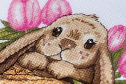 Klart набор для вышивания 8-517 Зайка в шляпе 15.5 х 17 см  фото 8