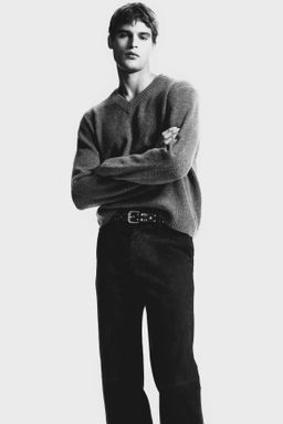 Relaxed Fit Suede trousers - H&m фото 6