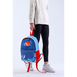 Рюкзак «Крым» Putin team, 29×13×44 см, отд на молнии, н/карман, голубой