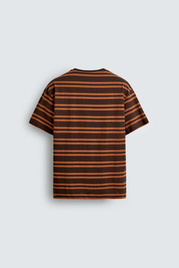 STRIPED JACQUARD T-SHIRT - Zara фото 8